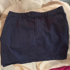 Ralph Lauren Sport Navy Blue Mini Skirt-100